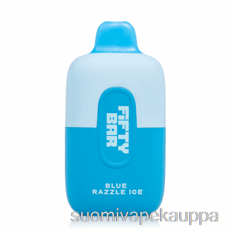 Vape Box Fifty Bar 6500 Kertakäyttöinen Blue Razzzle Ice
